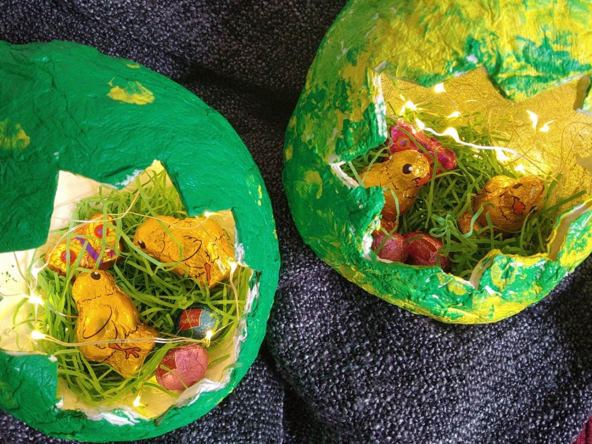 Basteln: Osterei mit&nbsp;Licht